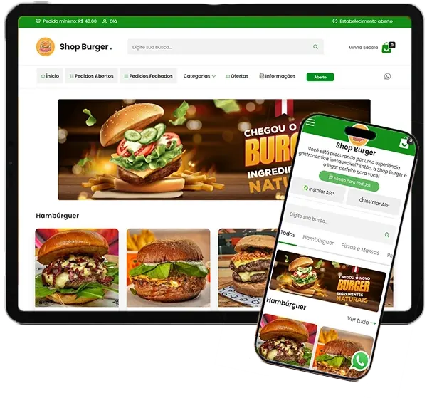 Catálogo digital simples